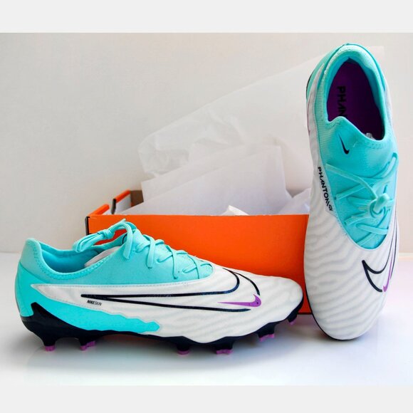 Nike Phantom GX Pro FG Men\'s Soccer Cleats Hyper Turquoise Size 10.5 REG: $ 160 main image 6